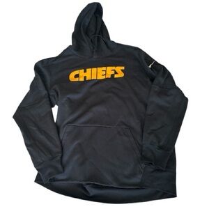 Nike Kansas City Chiefs Dri Fit Pullover Hoodie Black XL